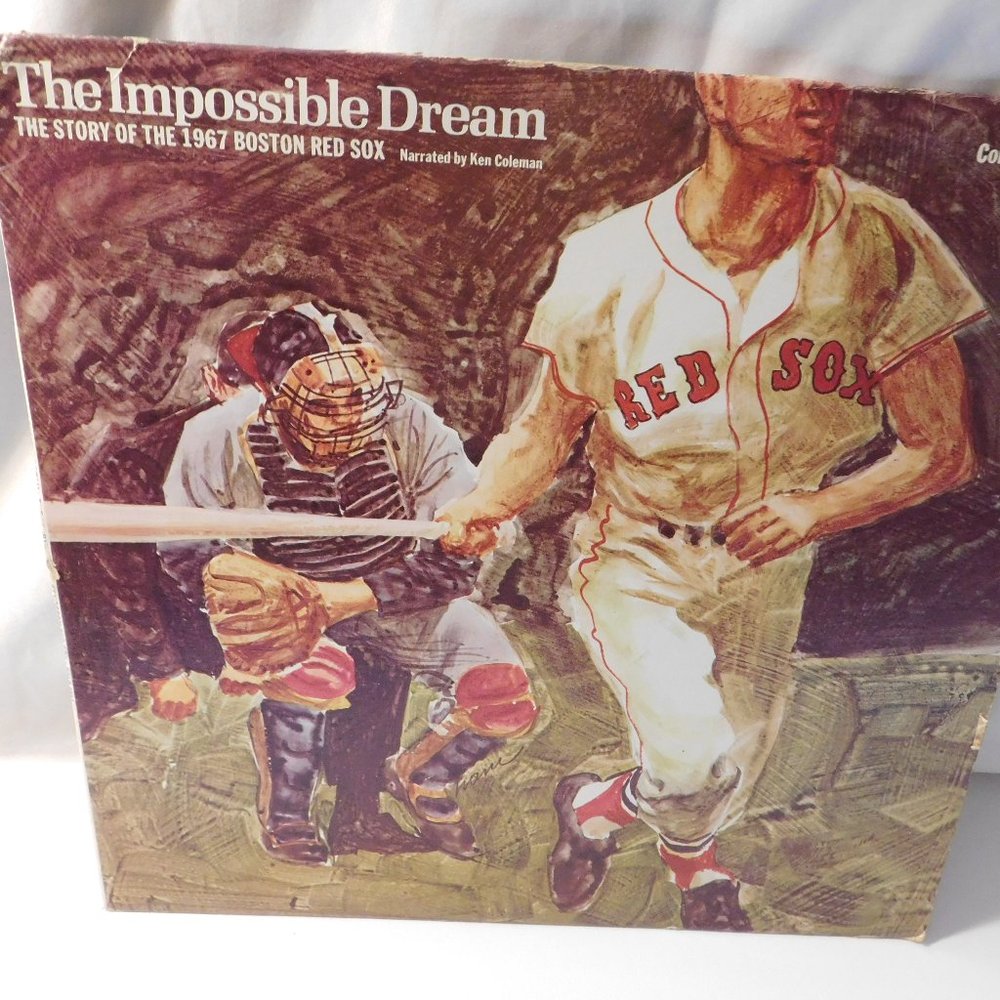 The Impossible Dream The Story Of The 1967 Boston Red Sox Vinyl LP VINTAGE